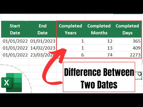 How to Calculate Difference Between Two Dates in Excel