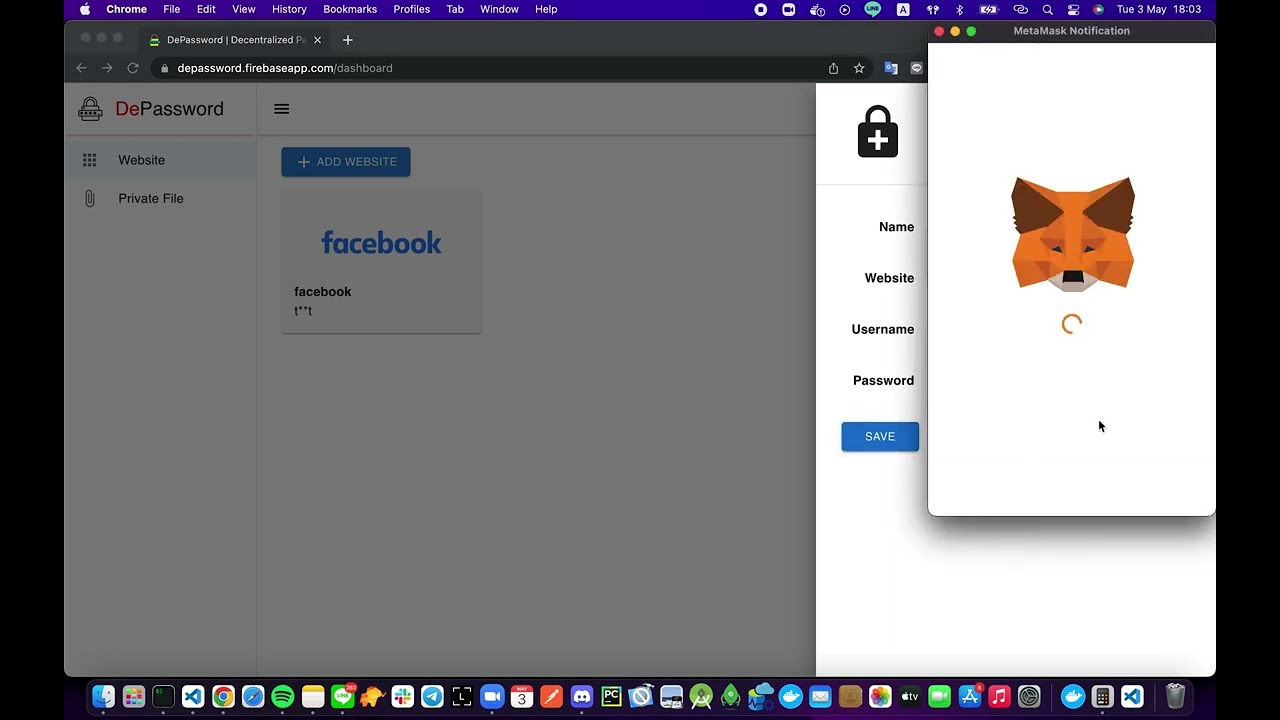 dePassword | Integrating “Login With Unstoppable Domain”