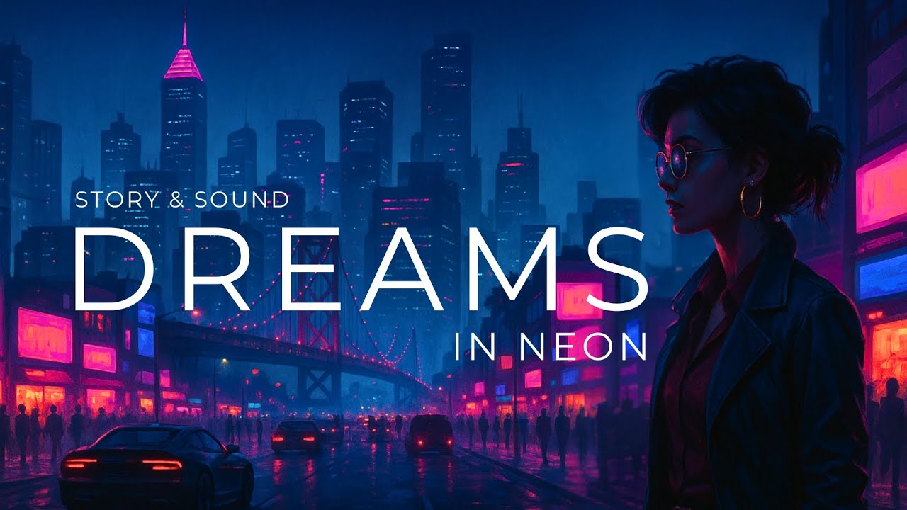 Dreams in Neon 🎵 - Atmospheric Synthwave | Cinematic Chillwave for Night City Drives
