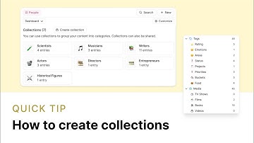 How To Use Collections in Capacities