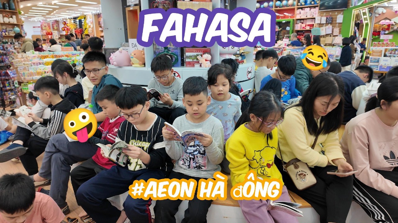 Giữa trung tâm thương mại ồn ào, FAHASA AEON Hà Đông là góc yên tĩnh cho người thích đọc