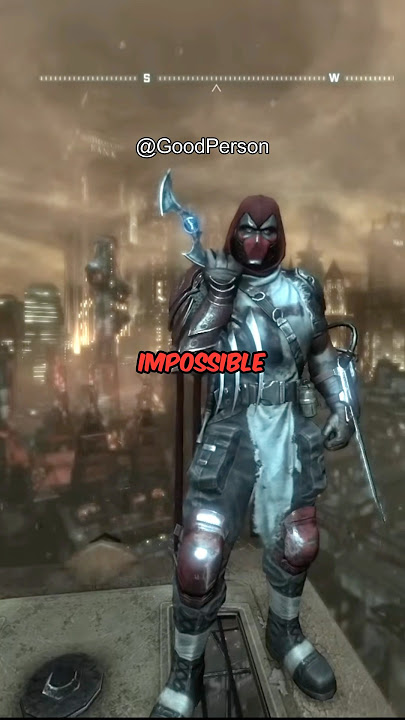 Is it possible to hit Azrael in Batman Arkham Knight? #videogames #batmanarkhamknight #batman