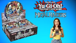 Amazing Yugioh Metal Raiders Booster Box! Secret Rare! #yugioh #yugiohtcg #25th