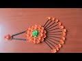 kết hợp những que giấy và hình tròn làm đồ treo tường đồ trang trí rất đẹp p2