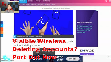 Visible Wireless Canceling Account Time To Port Out