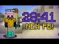 Minecraft: New PB 1.16.1 Speedrun! 28:41