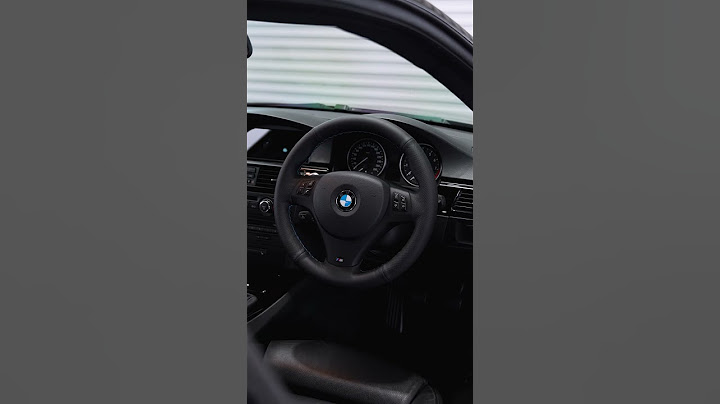 How to make a 15 year old BMW feel like new!