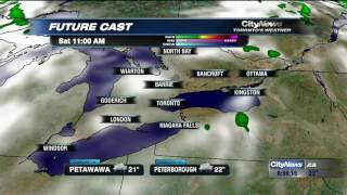 Overnight thunderstorms give way to soggy Friday
