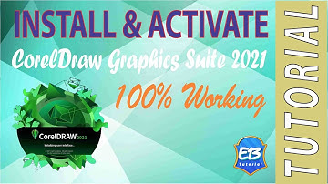 How to Install & Activated CorelDraw Graphics Suite 2021 | 100% WORKING