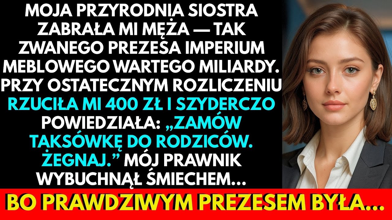 Przyrodnia Siostra Myślała, Że Ukradła Fortunę Mojego Męża – CEO, Dopóki Nie Pokazałam Prawdy