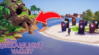 How to activate Skull Rock (Pillar Puzzle) | Dreamlight Valley screenshot 1