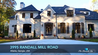 Buckhead Luxury Home | 3995 Randall Mill Rd, Atlanta, Georgia, USA 🇺🇸 | Luxury Real Estate