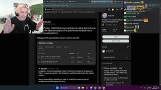 xQc Explains Why React Content Isn't Harmful