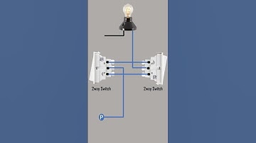 Two way switch Connection @CircuitInfo #shorts