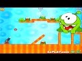 Мультик Игра Ам Ням ПУШКА с КОНФЕТОЙ 🐸 Funny Cartoon Game Om Nom GUN WITH CANDY gameplay hd