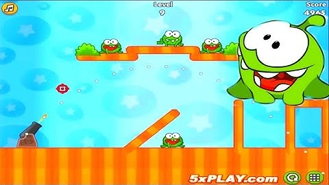 Om Nom GUN 🐸 Cut The Rope - Gameplay Walkthrough Part - All Levels/Chapters/Episodes (iOS, Android)