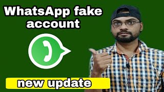 WhatsApp fake account new update | aap sabhi ko kis country ka number chahiye