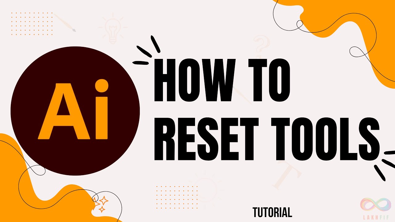 How to reset tools in Illustrator