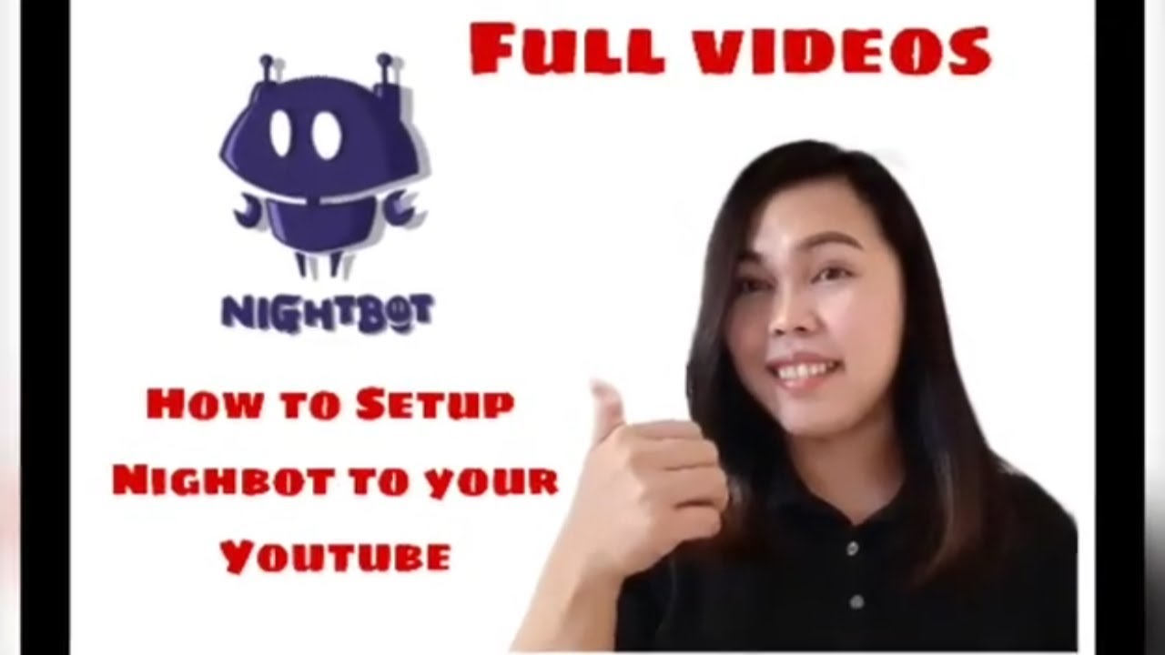 NIGHTBOT TUTORIAL FOR YOUTUBE STEP BY STEPS  || TESSIAH CHANNEL