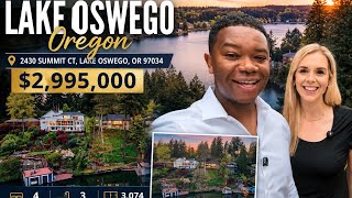 Inside a Stunning $3 Million Lake Oswego Lakefront Home | Lake Oswego, Oregon Real Estate