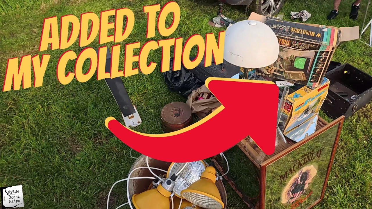 CAR BOOT SALE - Vintage Console Found! + Much, MUCH MORE! #carbootsale #bootsale #ebayseller