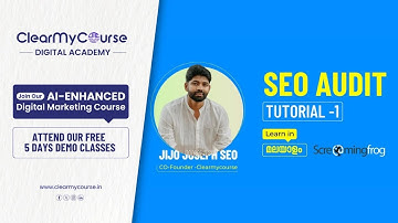SEO Audit Tutorial Malayalam - Part 1 | Screaming Frog | Step by Step