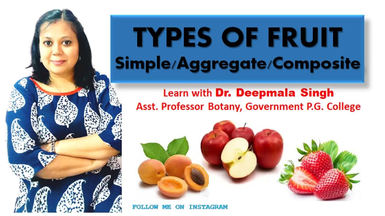 Types of Fruit / Simple/Aggregate/Composite; True and False fruit..
