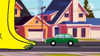 Giantess Mia The Yellow Fox Miazilla Grabs A Car Remake