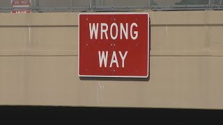 ADOT places signs on freeways to try to alert wrong way drivers