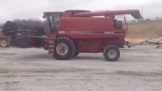 BigIron online auction, 1998 Case IH 2366 Combine, March 30, 2016