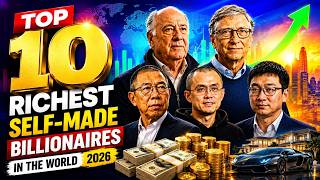 Top 10 Richest Self-Made Billionaires in the World 2026 Their Incredible Stories