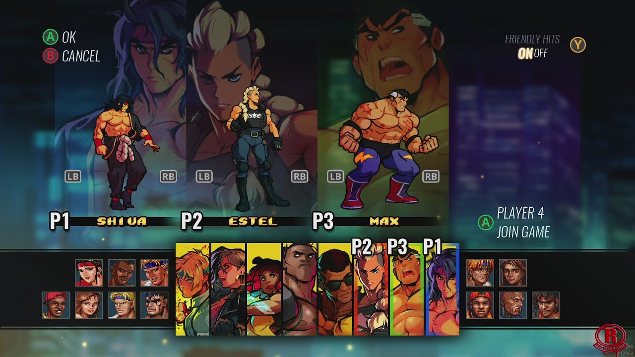 Streets Of Rage Characters