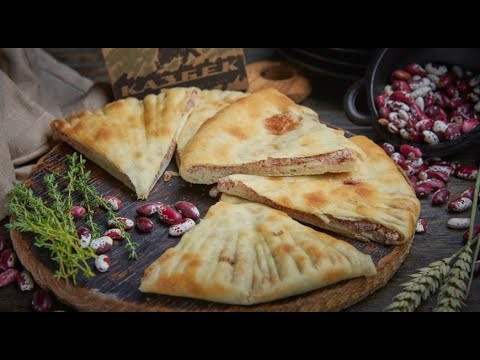 ЛОБИАНИ. Лепёшка с фасолью (пошаговый рецепт)