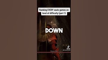 Ranking EVERY souls games on level of difficulty (part 1) #darksouls #eldenring #soulslike