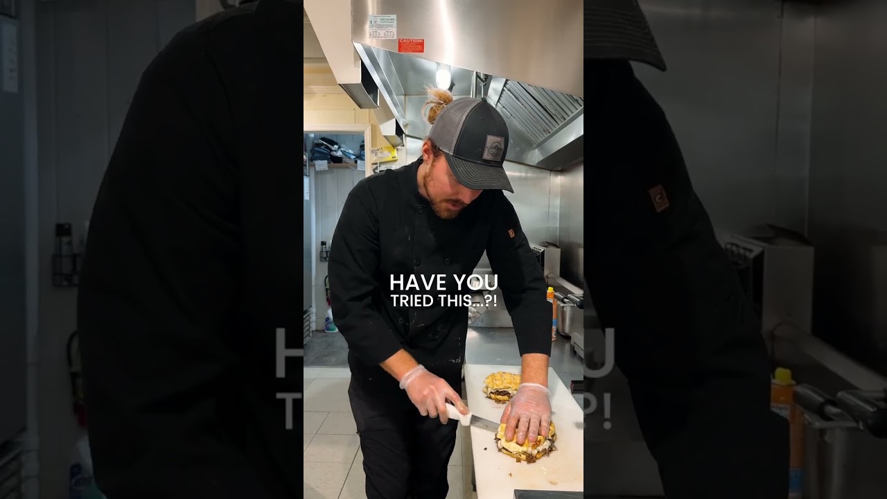 Waffle Philly Cheesesteak