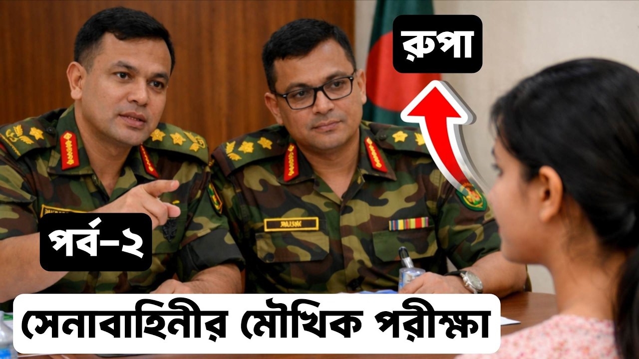 সেনাবাহিনীর সৈনিক ভাইবা কেমন হয়? | বাস্তবচিত্র মৌখিক পরীক্ষা | Army Soldier Viva Test