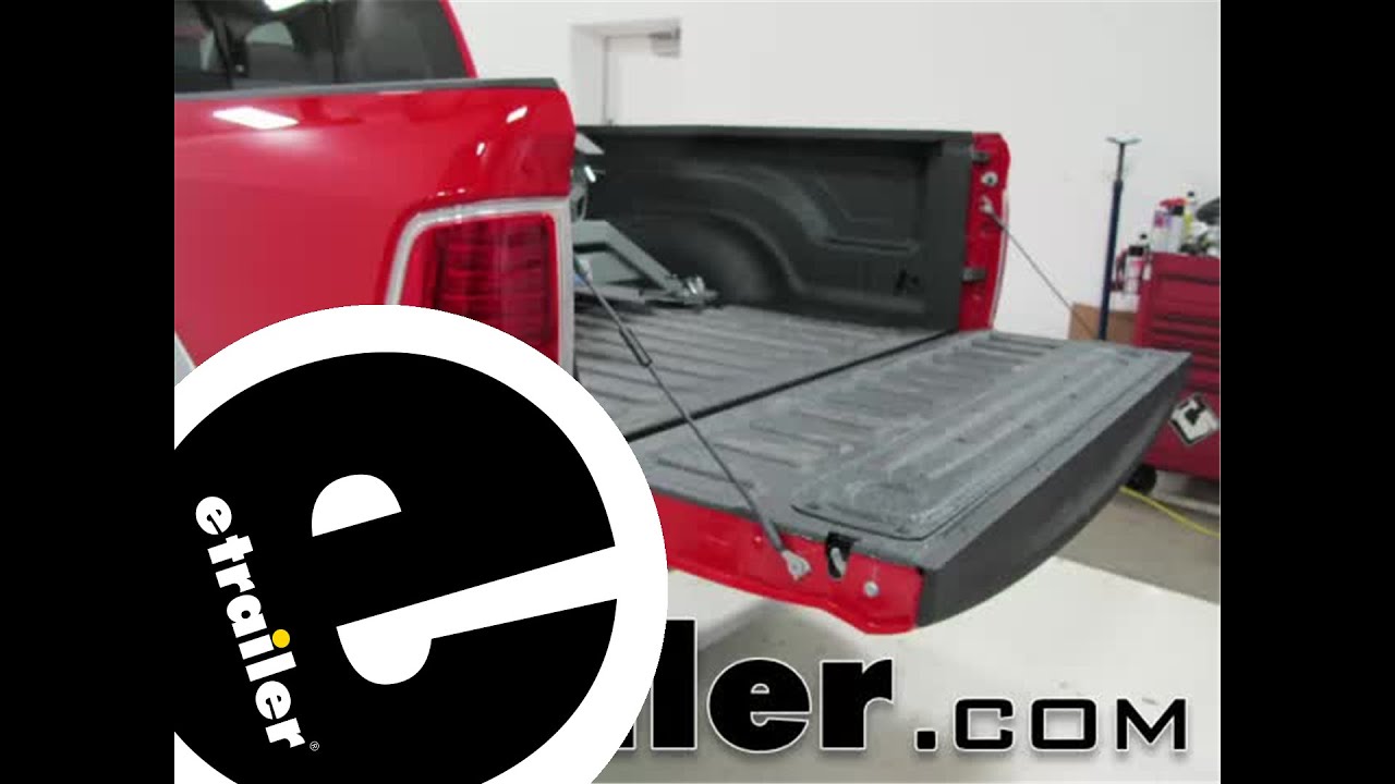 Mount: DeeZee Tailgate Assist Custom Tailgate-Lowering System for Dodge Trucks on a 2015 Ram 3500