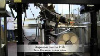 Alpha V40  Label Applicator Bottom Apply