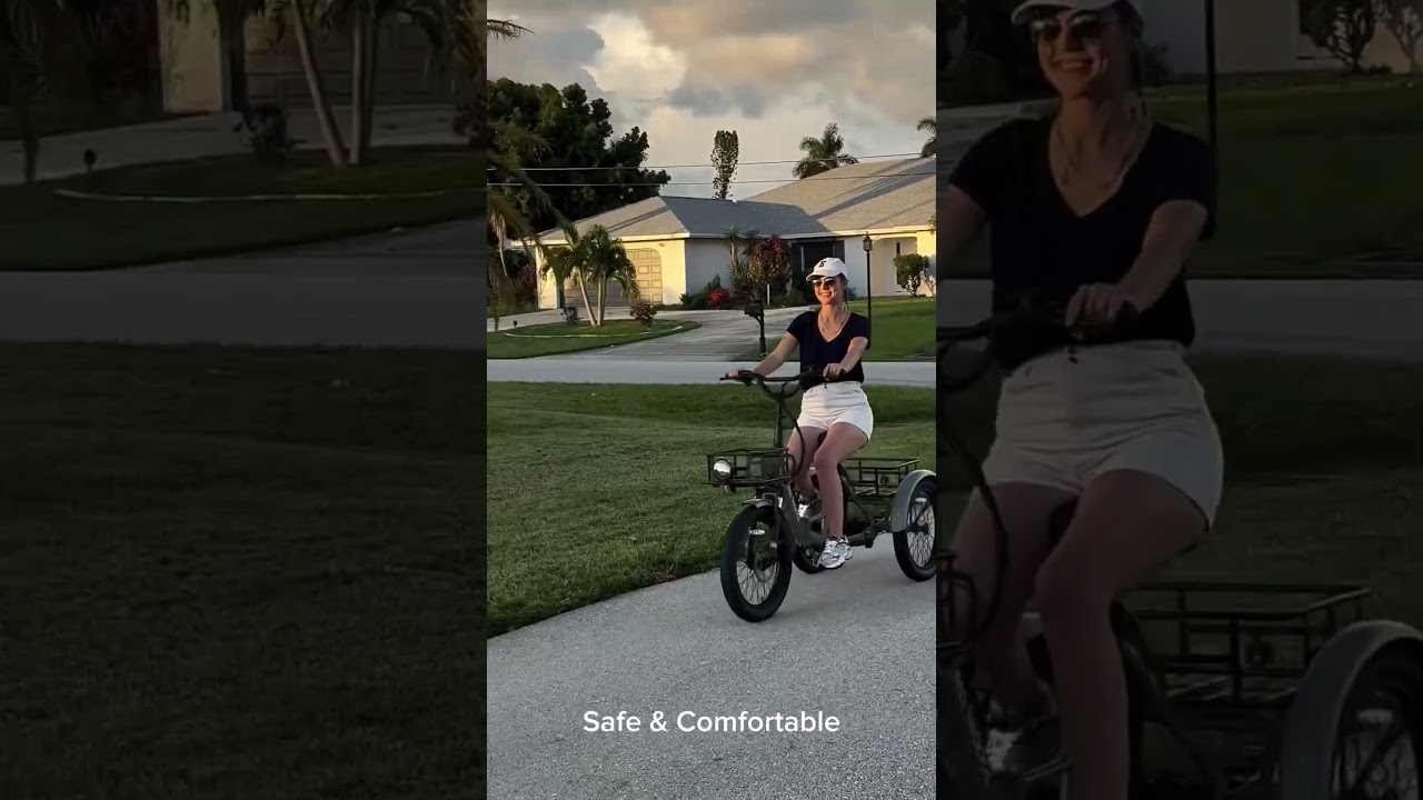 Redefining Simple Travel: TK1 Folding E-Trike 