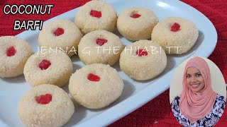 How To Make TRINI Coconut Barfi  | Eid Sweets | Trinidad