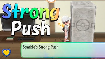 HOW TO GET Secret Technique Strong Push in Pokémon Let