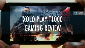 Xolo Play T1000 Gaming Review