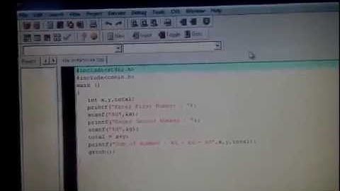การบวกเลข ภาษาซี