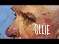 Portrait Painting in Profile - Ollie