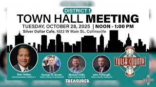 You're Invited to the District 1 Town Hall