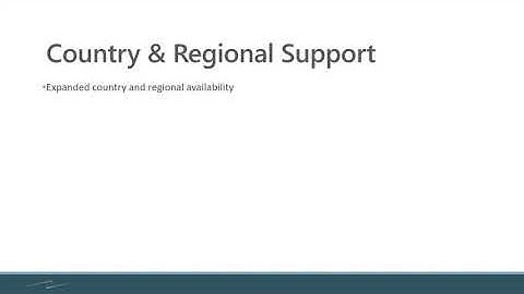Dynamics 365 Business Central October 2020 Release – Country and Regional Support