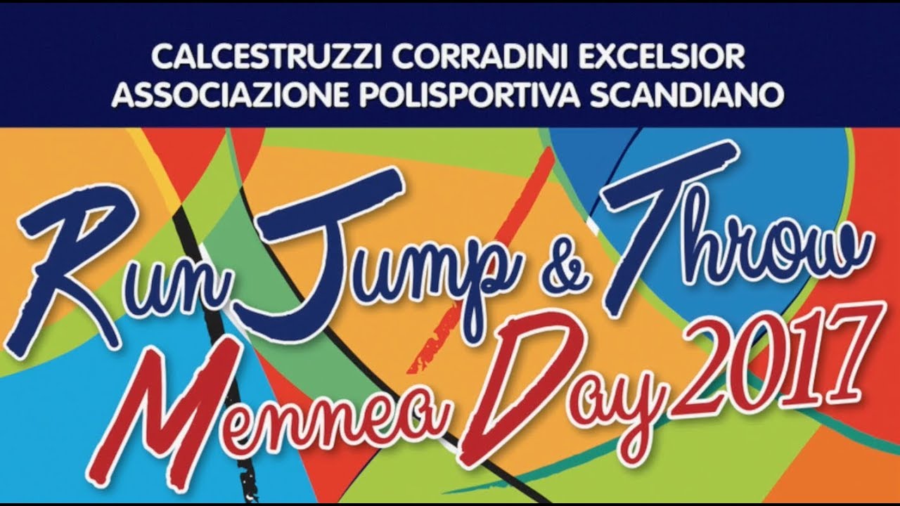 RUN, JUMP, THROW & MENNEA DAY - RUBIERA 2017
