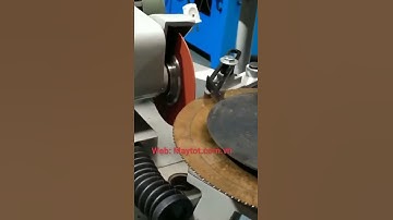 máy mài lưỡi cưa đĩa hợp kim cắt inox, cắt sắt tự động - hotline: 0903892669