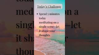 Scripture Challenge | Psalm 49:3 | Bringing Scripture to Life