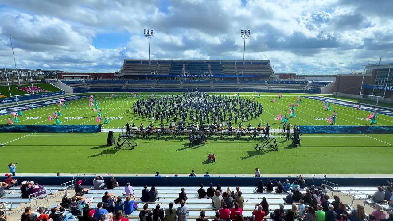 2025 UIL 6A Area J Marching Contest - Allen HS Band (Beneath the Waves)
